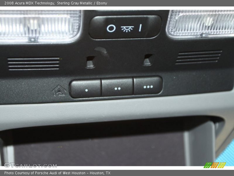 Sterling Gray Metallic / Ebony 2008 Acura MDX Technology
