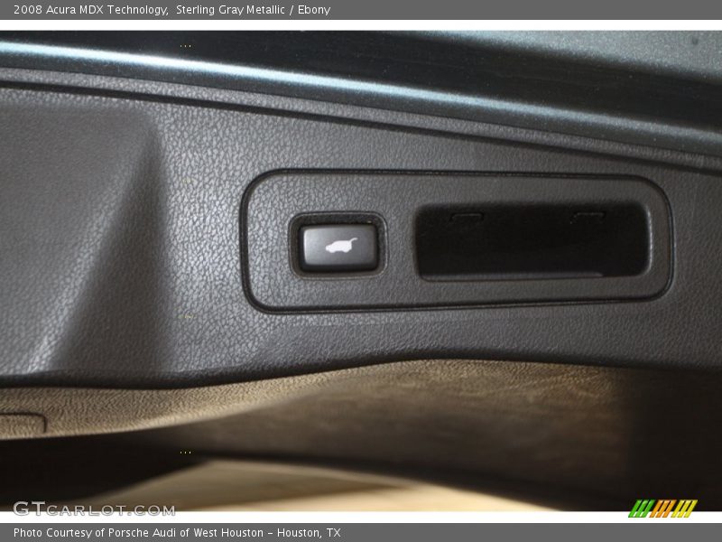 Sterling Gray Metallic / Ebony 2008 Acura MDX Technology