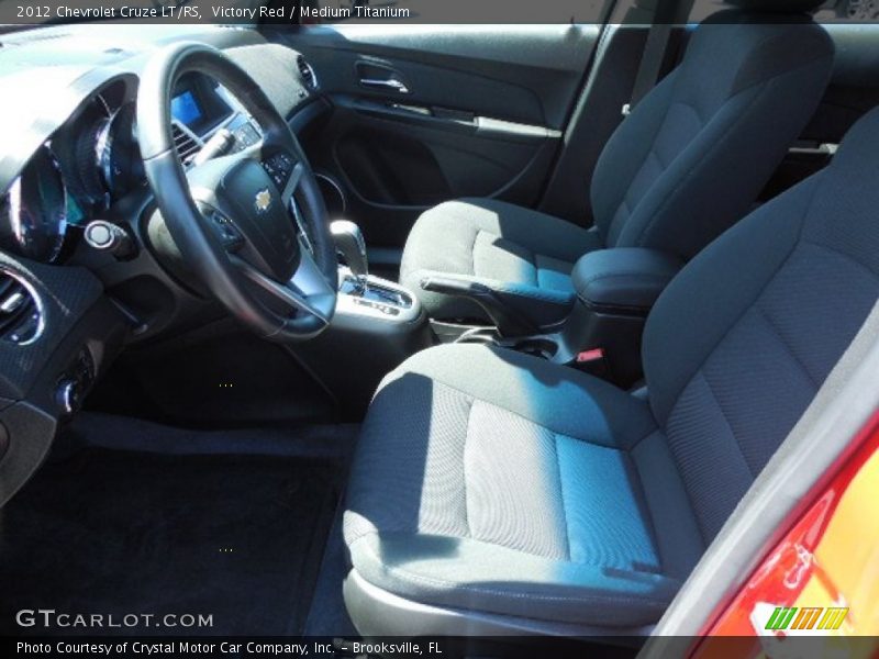 Victory Red / Medium Titanium 2012 Chevrolet Cruze LT/RS