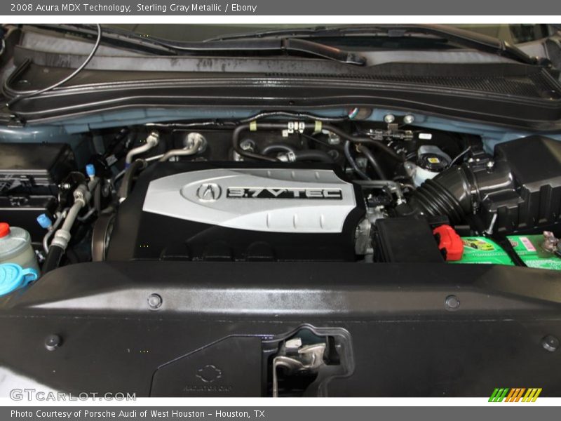 Sterling Gray Metallic / Ebony 2008 Acura MDX Technology