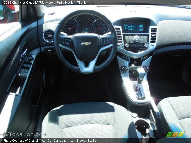 Victory Red / Medium Titanium 2012 Chevrolet Cruze LT/RS