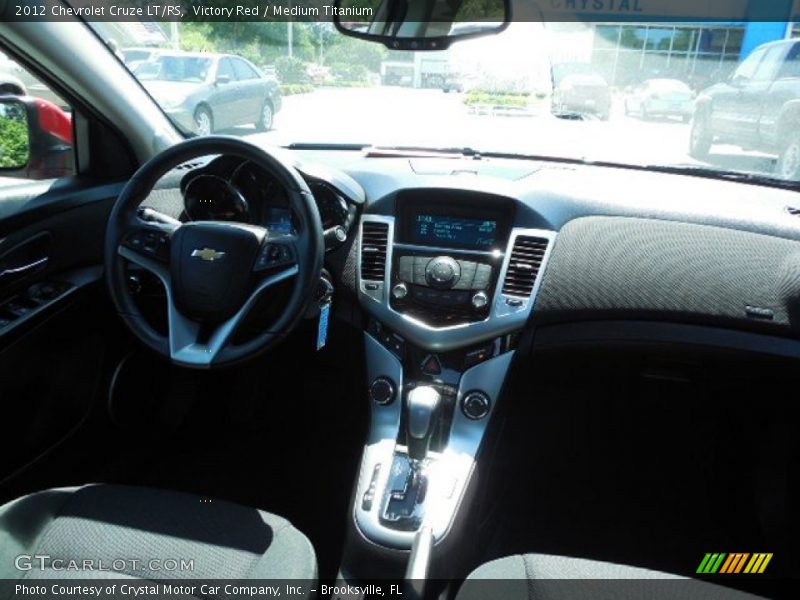 Victory Red / Medium Titanium 2012 Chevrolet Cruze LT/RS