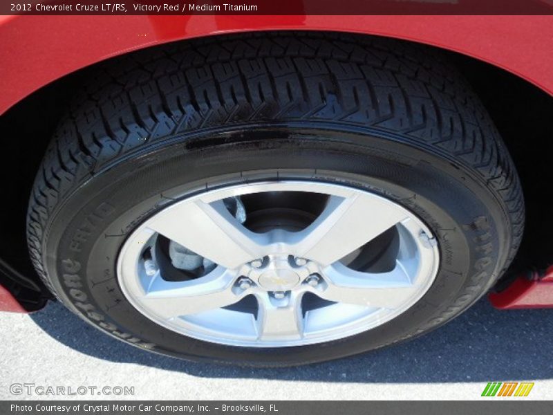 Victory Red / Medium Titanium 2012 Chevrolet Cruze LT/RS