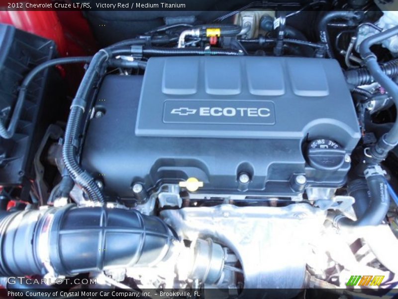 Victory Red / Medium Titanium 2012 Chevrolet Cruze LT/RS