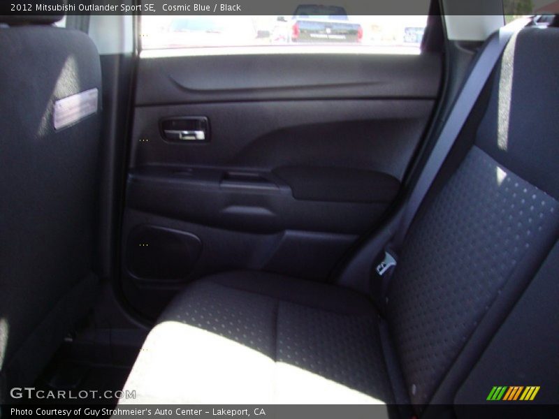 Cosmic Blue / Black 2012 Mitsubishi Outlander Sport SE