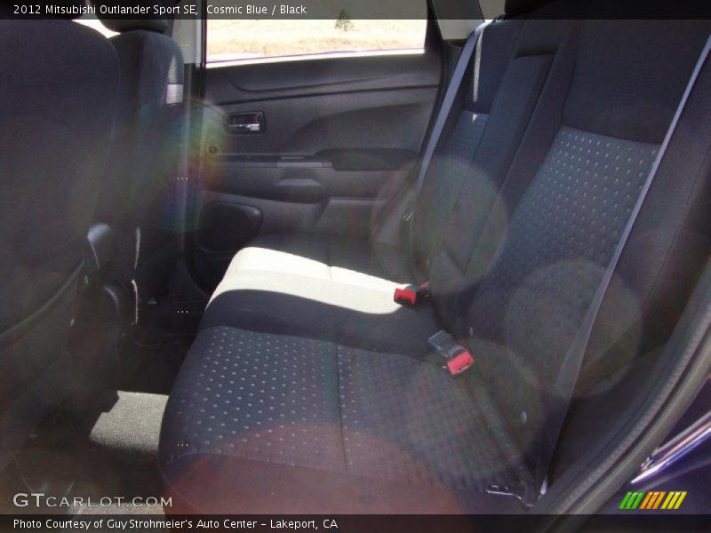 Cosmic Blue / Black 2012 Mitsubishi Outlander Sport SE