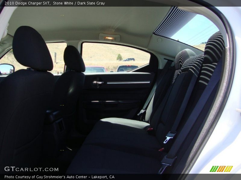 Stone White / Dark Slate Gray 2010 Dodge Charger SXT
