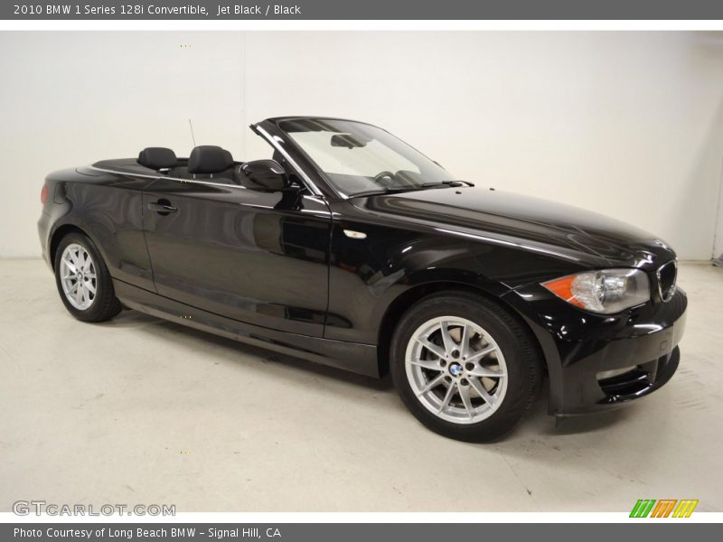 Jet Black / Black 2010 BMW 1 Series 128i Convertible