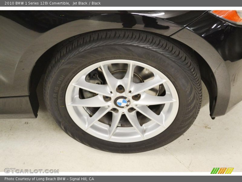 Jet Black / Black 2010 BMW 1 Series 128i Convertible