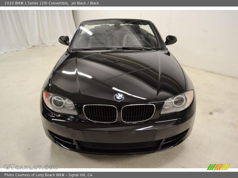 Jet Black / Black 2010 BMW 1 Series 128i Convertible