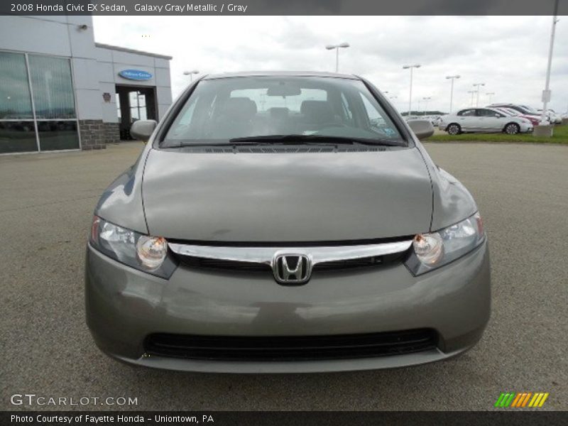 Galaxy Gray Metallic / Gray 2008 Honda Civic EX Sedan
