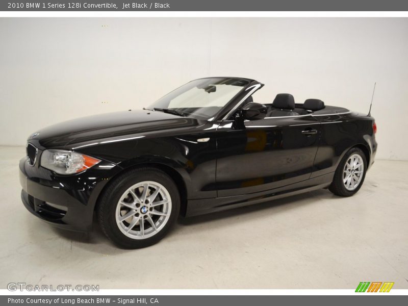 Jet Black / Black 2010 BMW 1 Series 128i Convertible