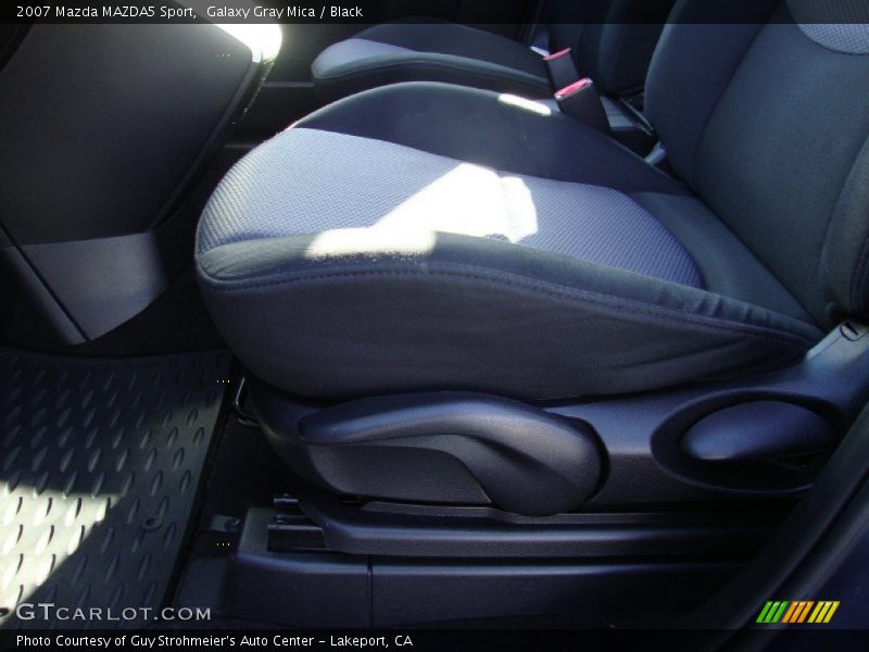 Galaxy Gray Mica / Black 2007 Mazda MAZDA5 Sport