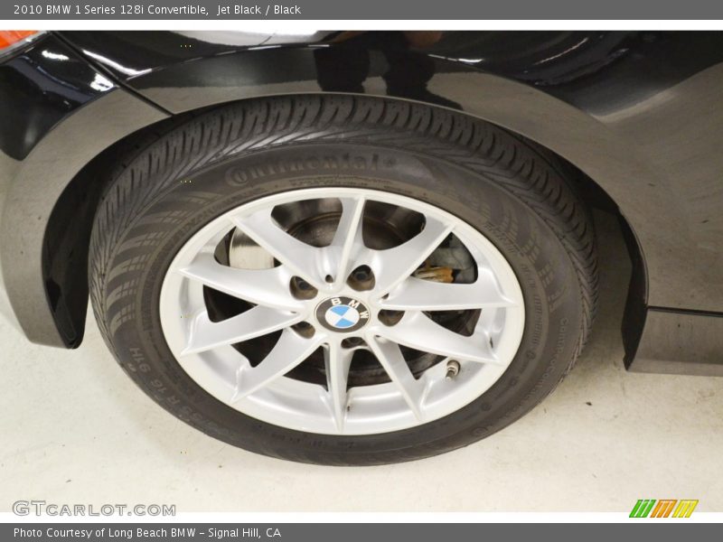 Jet Black / Black 2010 BMW 1 Series 128i Convertible