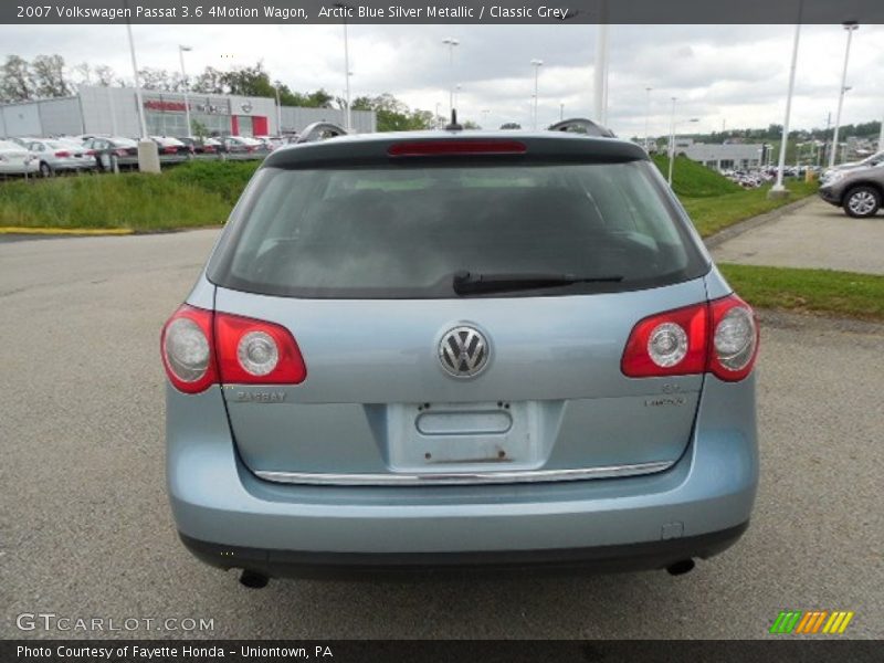 Arctic Blue Silver Metallic / Classic Grey 2007 Volkswagen Passat 3.6 4Motion Wagon