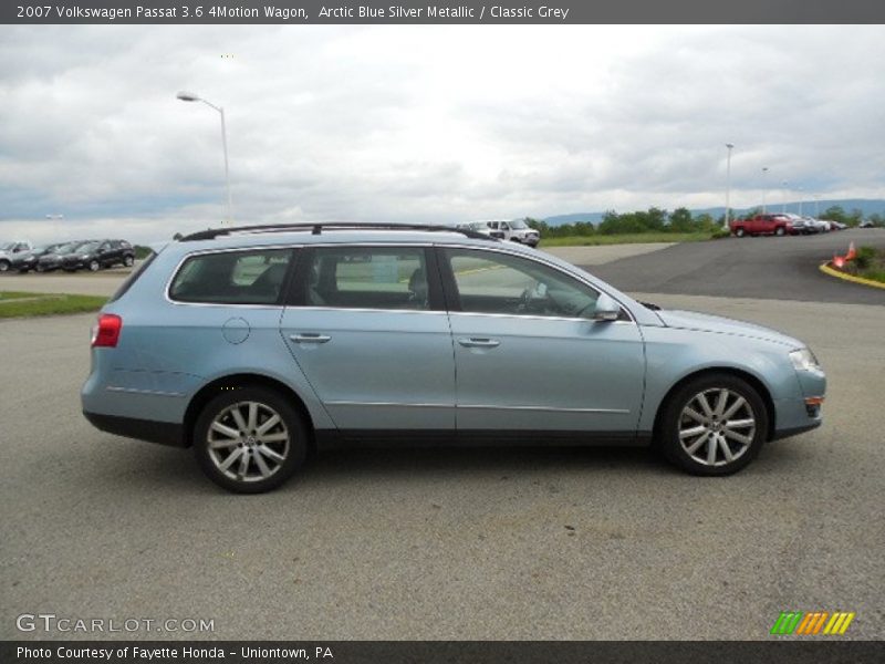 Arctic Blue Silver Metallic / Classic Grey 2007 Volkswagen Passat 3.6 4Motion Wagon