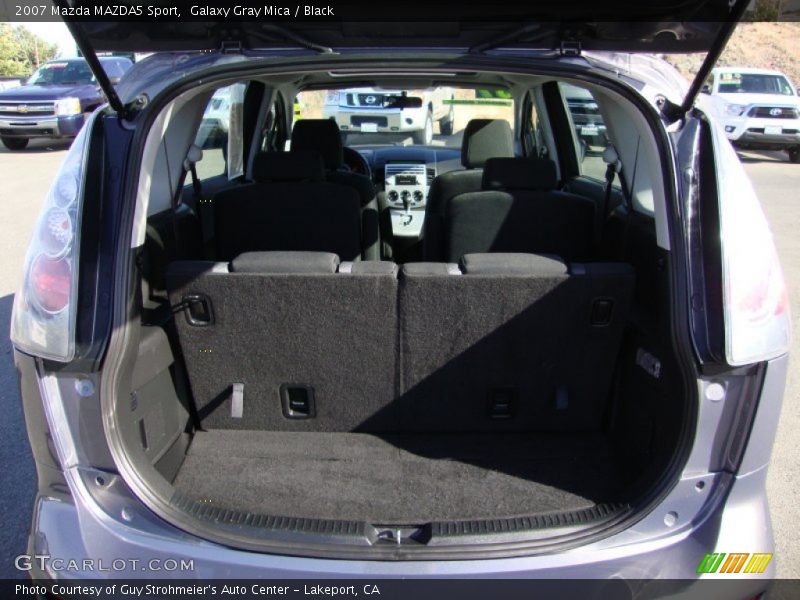 Galaxy Gray Mica / Black 2007 Mazda MAZDA5 Sport