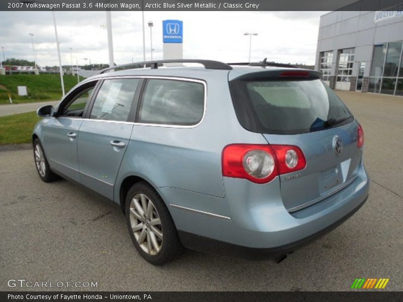 Arctic Blue Silver Metallic / Classic Grey 2007 Volkswagen Passat 3.6 4Motion Wagon