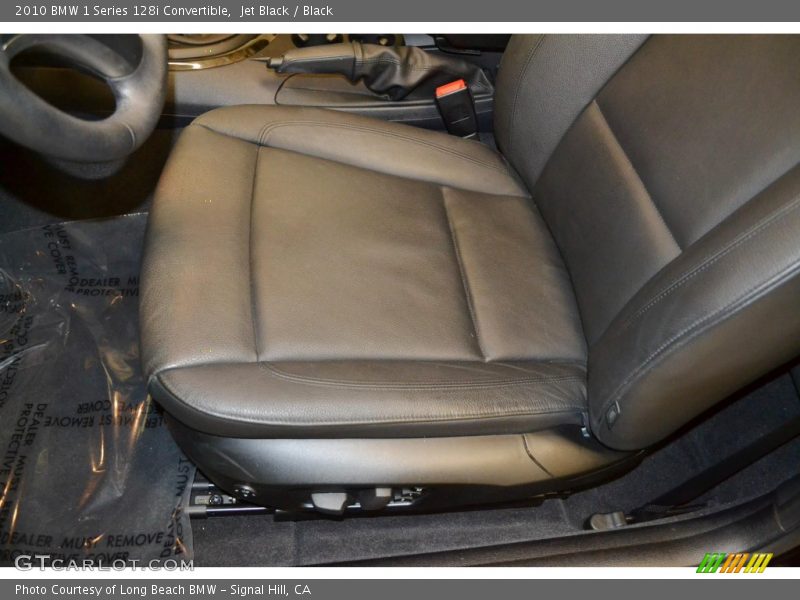 Jet Black / Black 2010 BMW 1 Series 128i Convertible