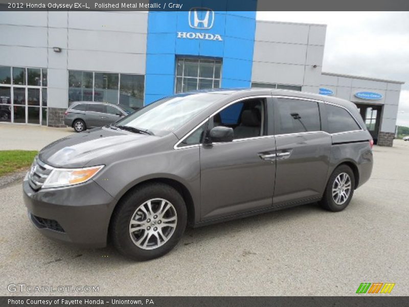 Polished Metal Metallic / Gray 2012 Honda Odyssey EX-L