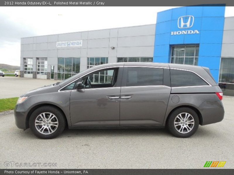 Polished Metal Metallic / Gray 2012 Honda Odyssey EX-L