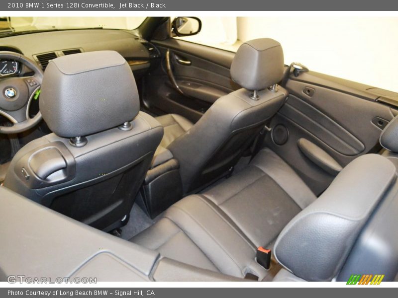 Jet Black / Black 2010 BMW 1 Series 128i Convertible