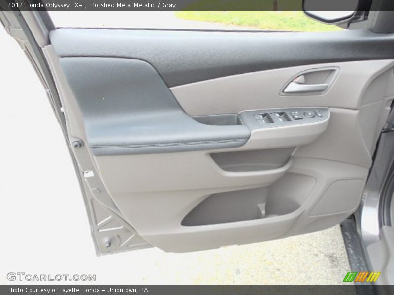 Polished Metal Metallic / Gray 2012 Honda Odyssey EX-L