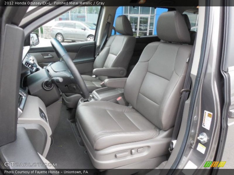 Polished Metal Metallic / Gray 2012 Honda Odyssey EX-L