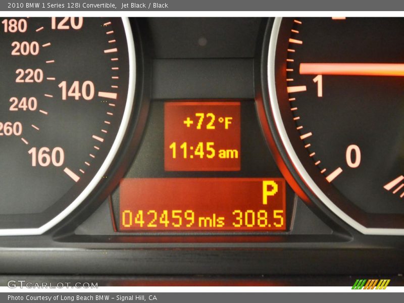 Jet Black / Black 2010 BMW 1 Series 128i Convertible