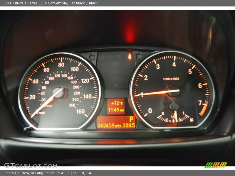 Jet Black / Black 2010 BMW 1 Series 128i Convertible