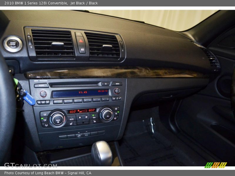 Jet Black / Black 2010 BMW 1 Series 128i Convertible