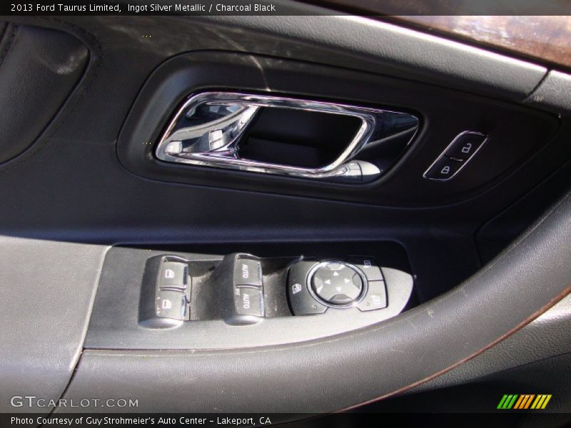 Ingot Silver Metallic / Charcoal Black 2013 Ford Taurus Limited