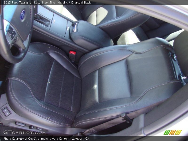Ingot Silver Metallic / Charcoal Black 2013 Ford Taurus Limited