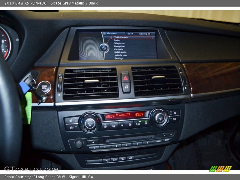 Space Grey Metallic / Black 2010 BMW X5 xDrive30i