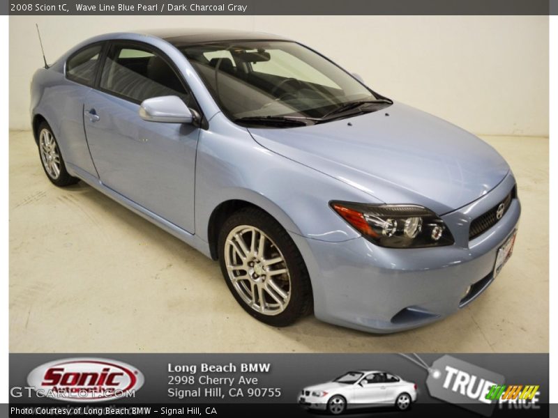 Wave Line Blue Pearl / Dark Charcoal Gray 2008 Scion tC