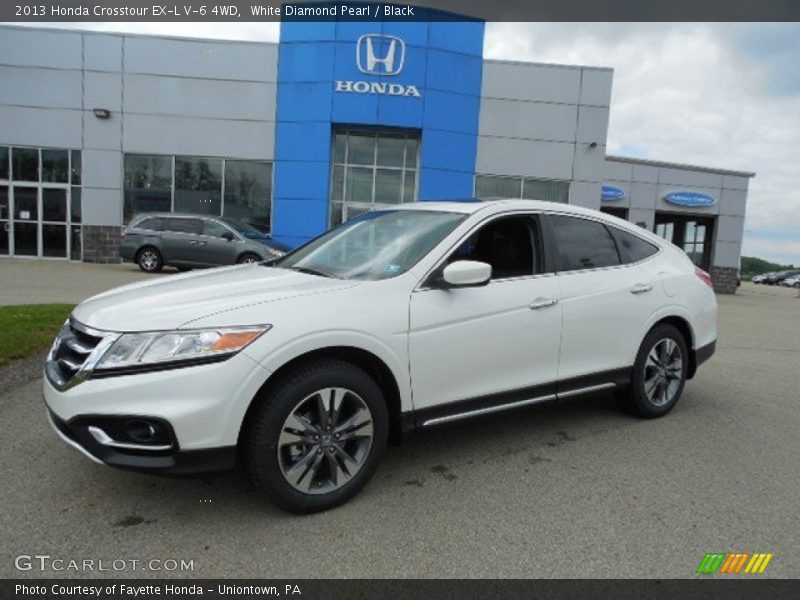 Front 3/4 View of 2013 Crosstour EX-L V-6 4WD