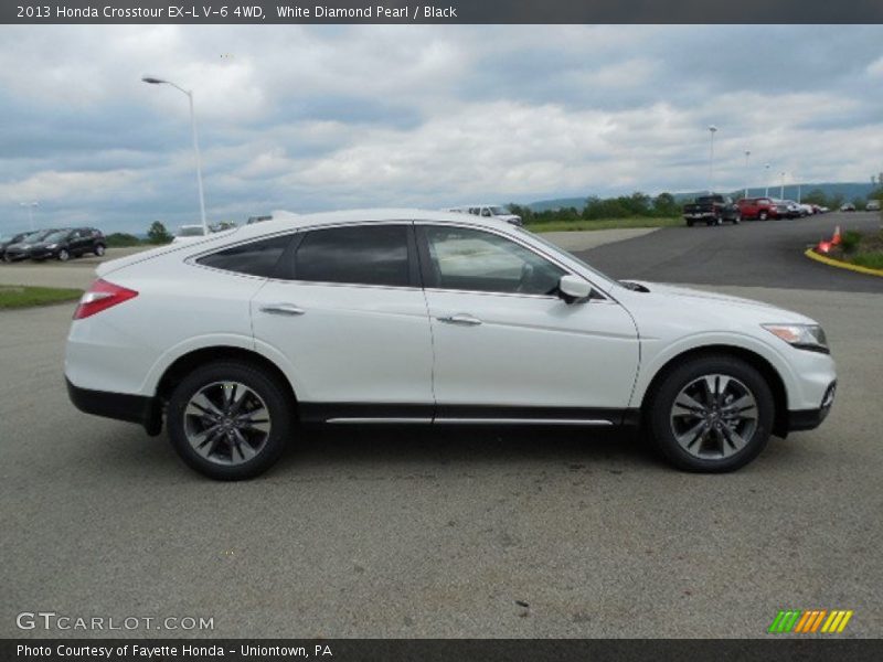  2013 Crosstour EX-L V-6 4WD White Diamond Pearl