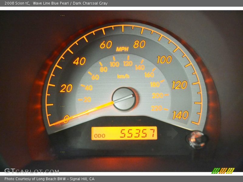 Wave Line Blue Pearl / Dark Charcoal Gray 2008 Scion tC
