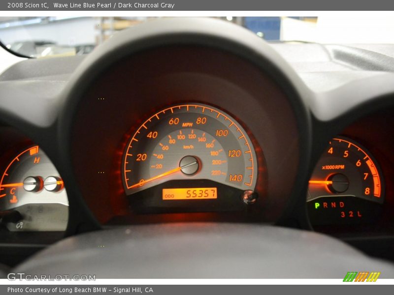 Wave Line Blue Pearl / Dark Charcoal Gray 2008 Scion tC