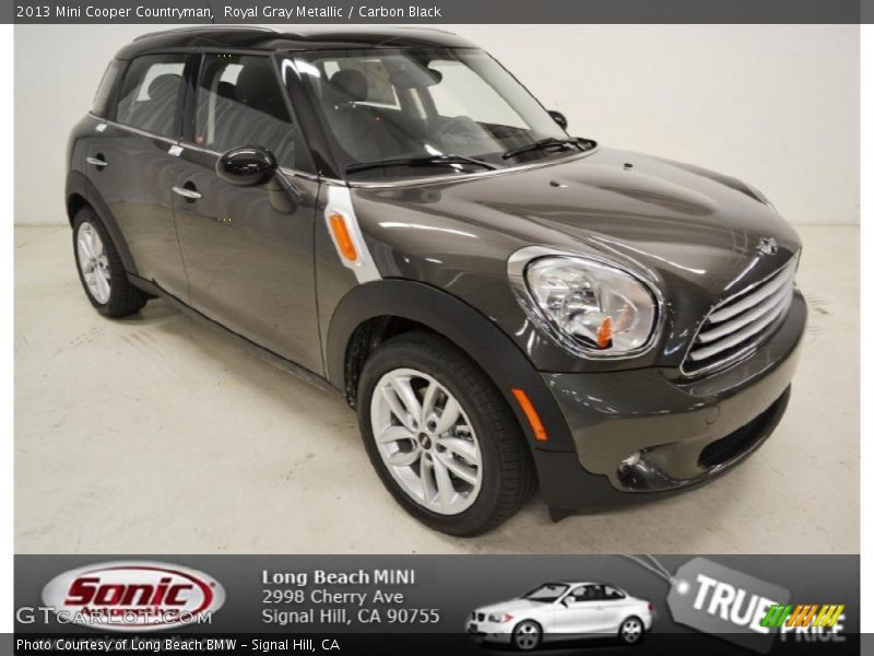 Royal Gray Metallic / Carbon Black 2013 Mini Cooper Countryman