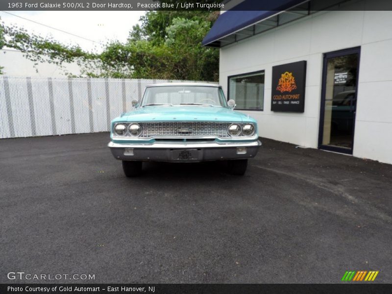 Peacock Blue / Light Turquoise 1963 Ford Galaxie 500/XL 2 Door Hardtop