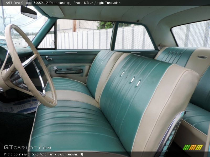  1963 Galaxie 500/XL 2 Door Hardtop Light Turquoise Interior