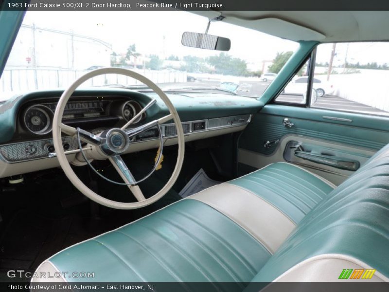 Light Turquoise Interior - 1963 Galaxie 500/XL 2 Door Hardtop 
