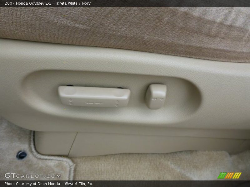 Taffeta White / Ivory 2007 Honda Odyssey EX