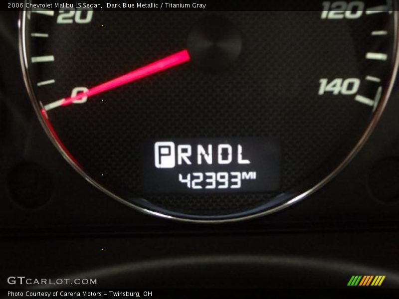 Dark Blue Metallic / Titanium Gray 2006 Chevrolet Malibu LS Sedan