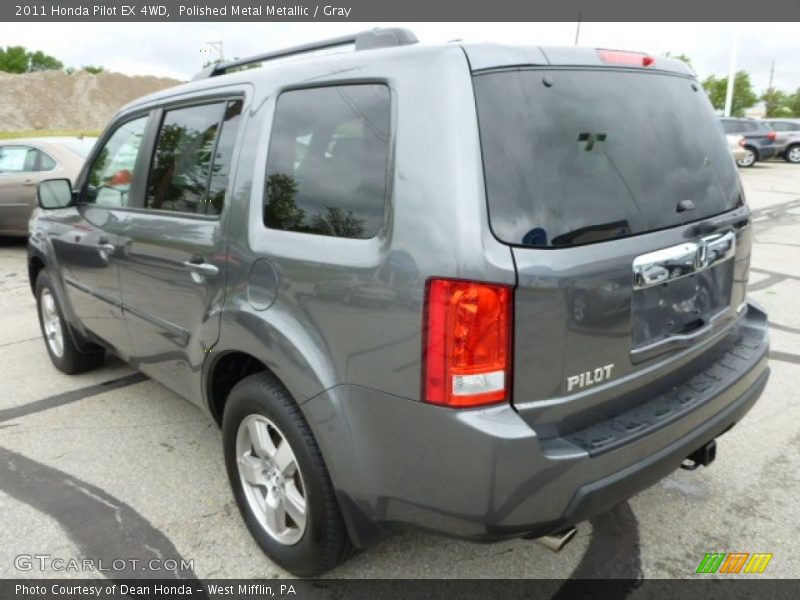 Polished Metal Metallic / Gray 2011 Honda Pilot EX 4WD