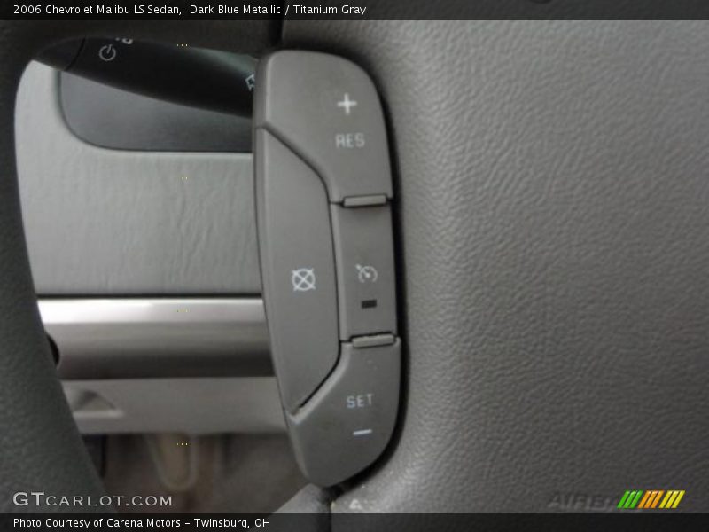 Dark Blue Metallic / Titanium Gray 2006 Chevrolet Malibu LS Sedan
