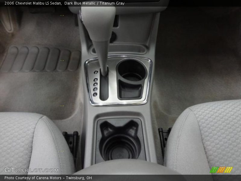 Dark Blue Metallic / Titanium Gray 2006 Chevrolet Malibu LS Sedan