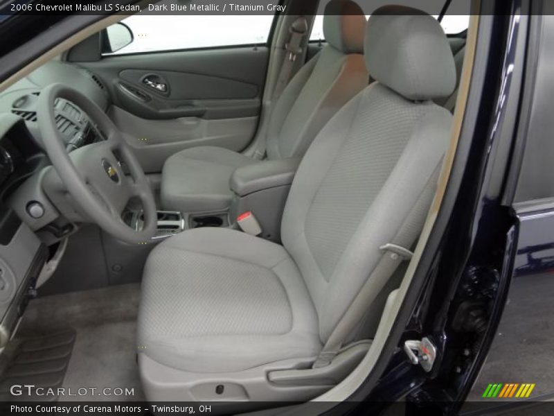 Front Seat of 2006 Malibu LS Sedan