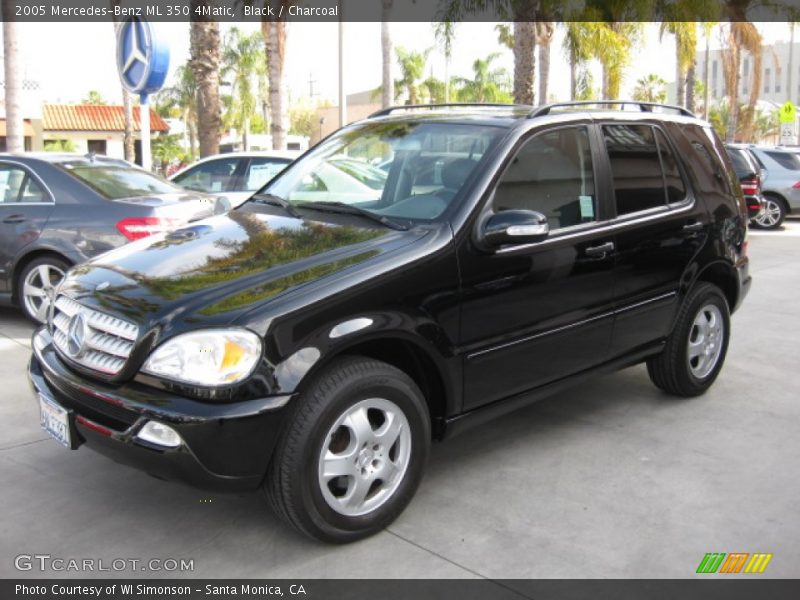 Black / Charcoal 2005 Mercedes-Benz ML 350 4Matic